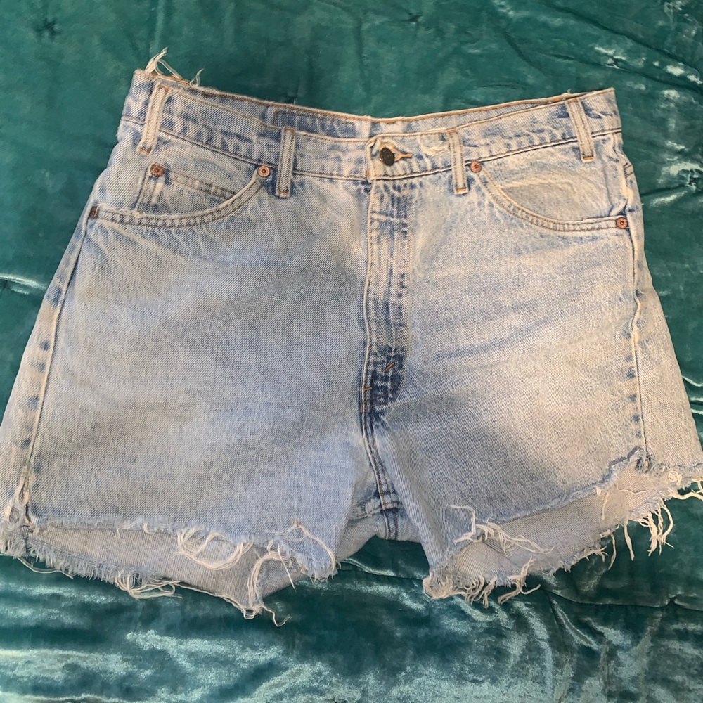 Rare Levi’s orange tab cutoff shorts